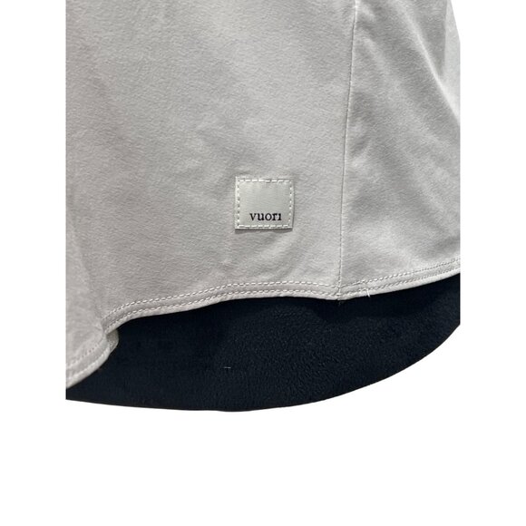 Vuori Womens Light Beige Racerback Tank Top Loose Fit Activewear M - Picture 2 of 9